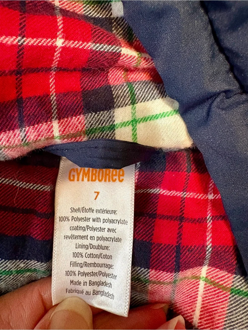 Gymboree sleeveless quilted